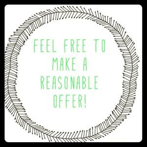 Feel Free to Make a Reasonable Offer!!